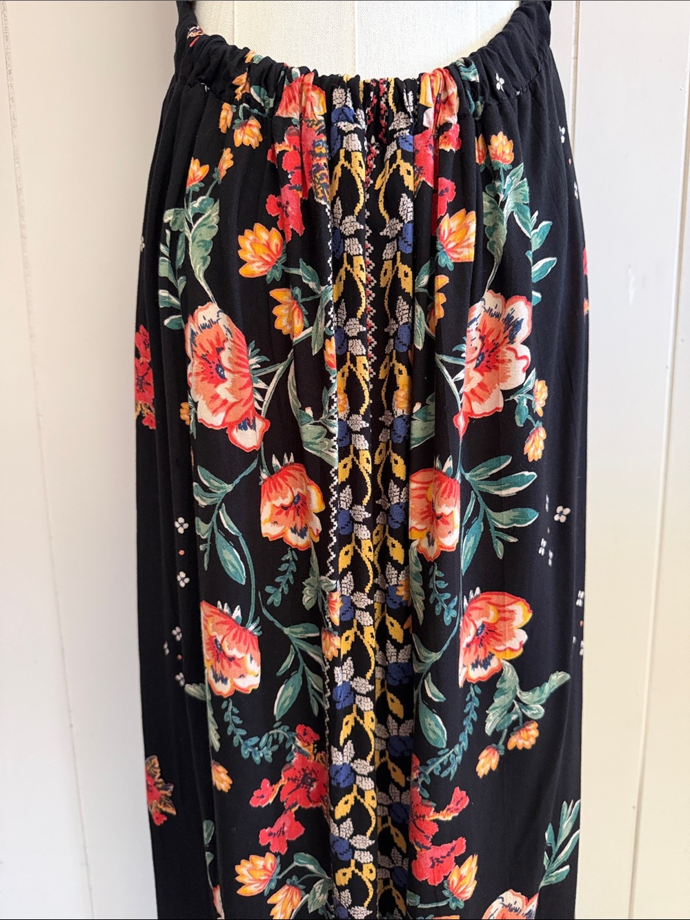 Angie Floral Maxi Dress Medium Boho Festival Whimsical Cottagecore - Picture 6 of 14